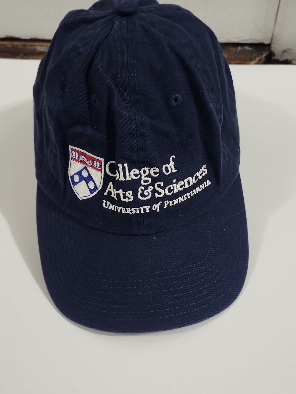 University of Pennsylvania College of Arts & Sciences Logo NAVY BASEBALL CAP